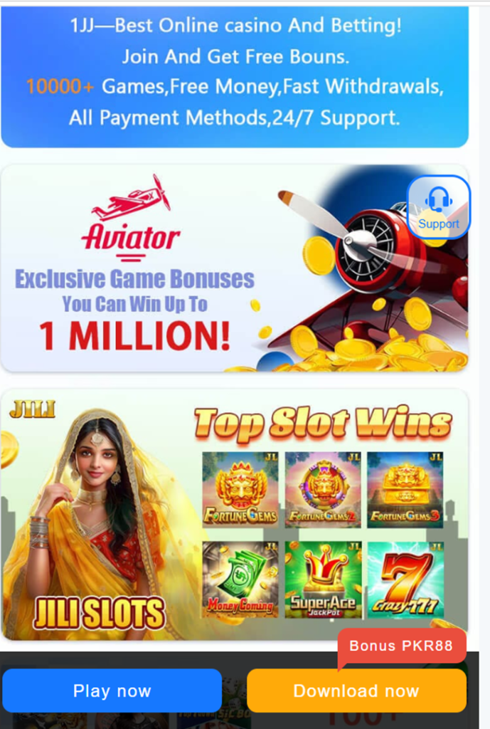 1JJ Casino Real or Fake Pakistan (Full Review 2026) image