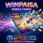 Winpaisa Game APK featured banner showing big win games online real money and local wallet options.